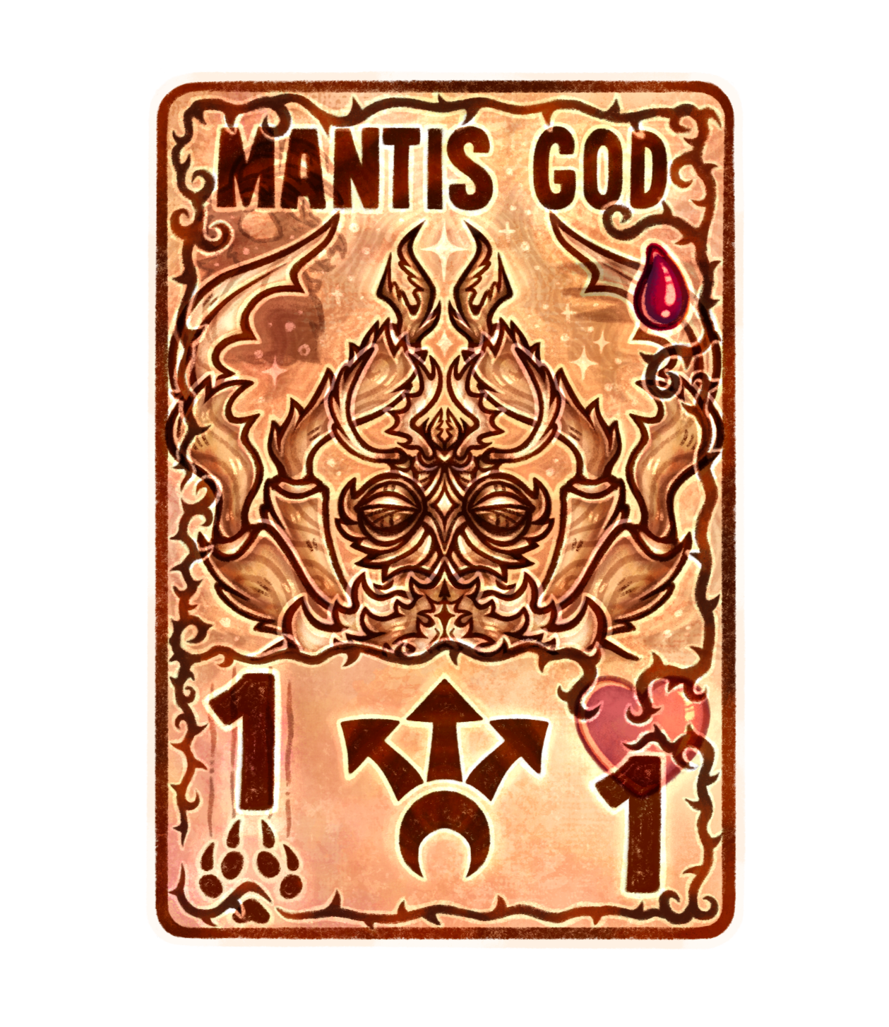 Inscryption - Mantis God